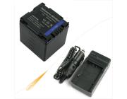 2500mAh Battery + Charger for Panasonic CGA-DU06 CGA-DU21 (US Standard) 